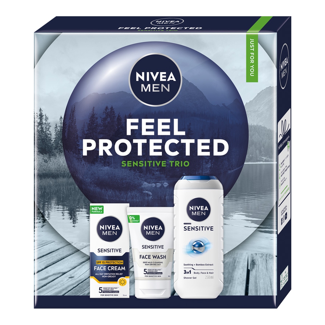Darčeková sada NIVEA MEN FEEL PROTECTED pre mužov